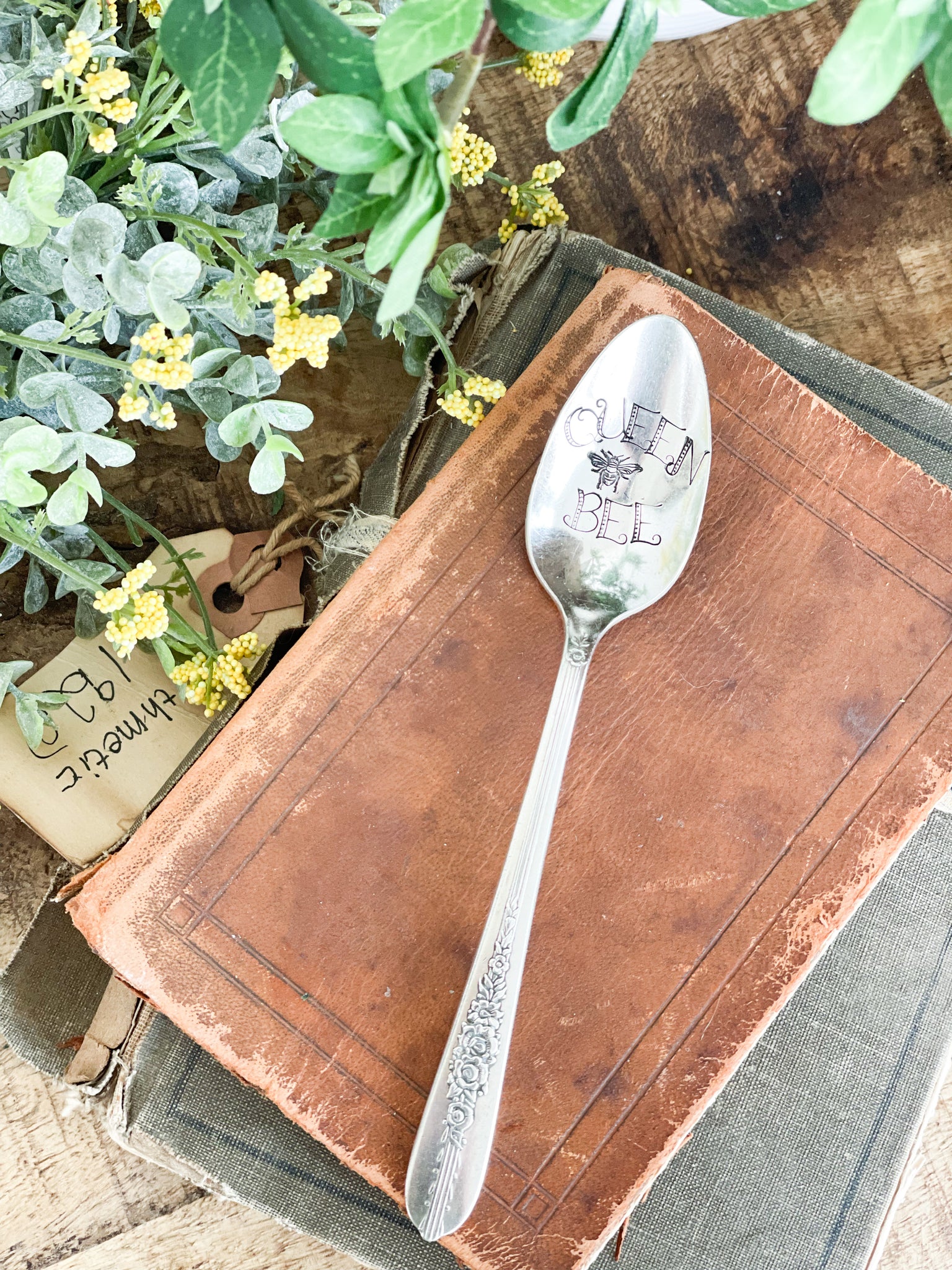 Queen Bee Vintage Spoon