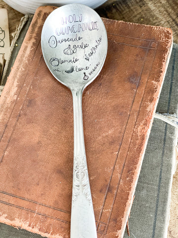 Holy Guacamole Vintage Spoon