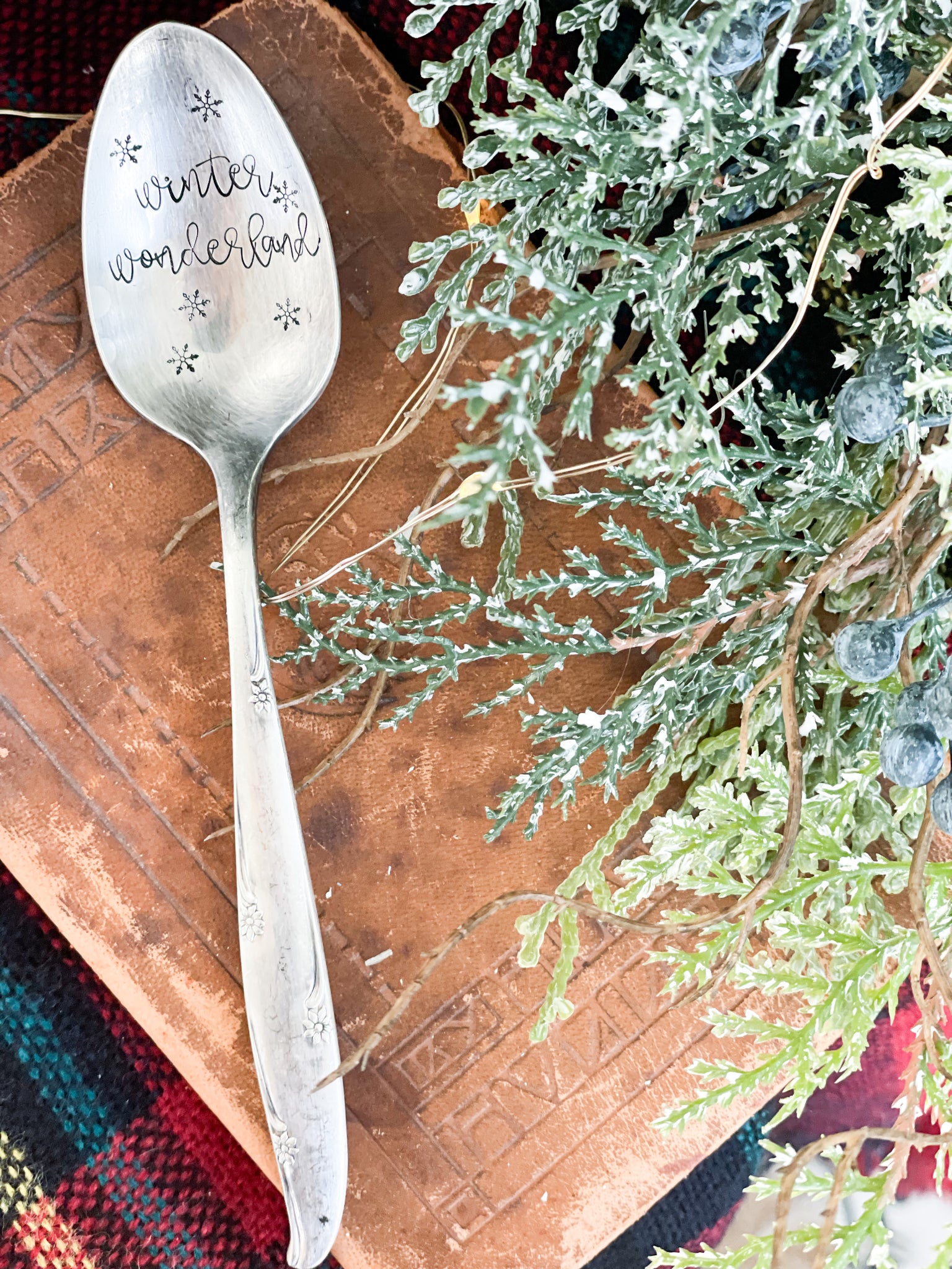 Winter Wonderland Vintage Spoon