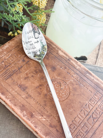 Sweet Tea Recipe Vintage Spoon