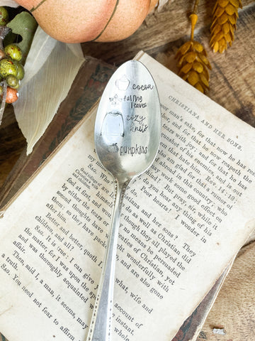 All Things Fall Vintage Spoon