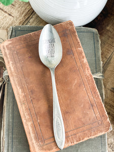 Straight Outta Night Shift Vintage Spoon