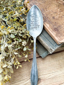 Turkey Gravy Beans & Rolls. Let Me See That Casserole Vintage Serving Spoon