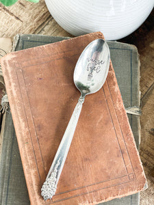 Nurse Fuel Vintage Spoon