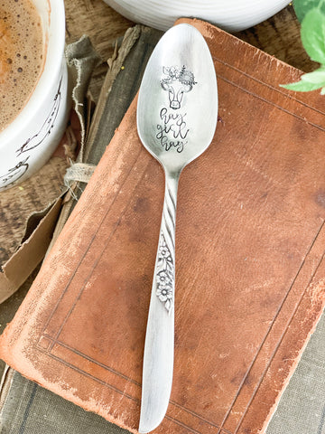 Hay Girl Hay Vintage Spoon