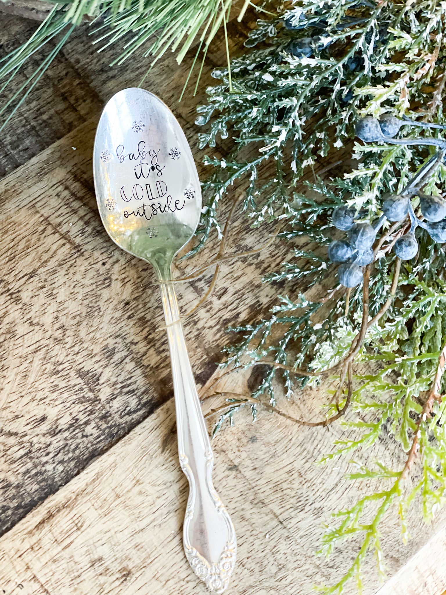 Baby It’s Cold Outside Vintage Spoon