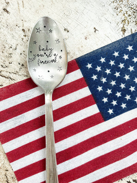 Baby You’re A Firework Vintage Spoon