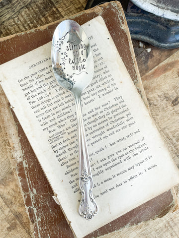 Stirring Up A Little Magic Vintage Spoon