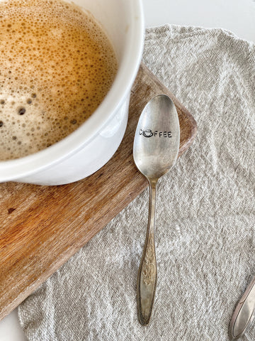 Coffee Cup Vintage Spoon
