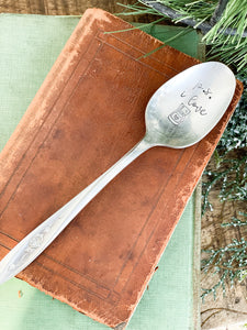 P.s I Love Coffee Vintage spoon