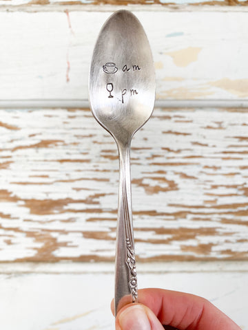 AM PM Vintage Spoon
